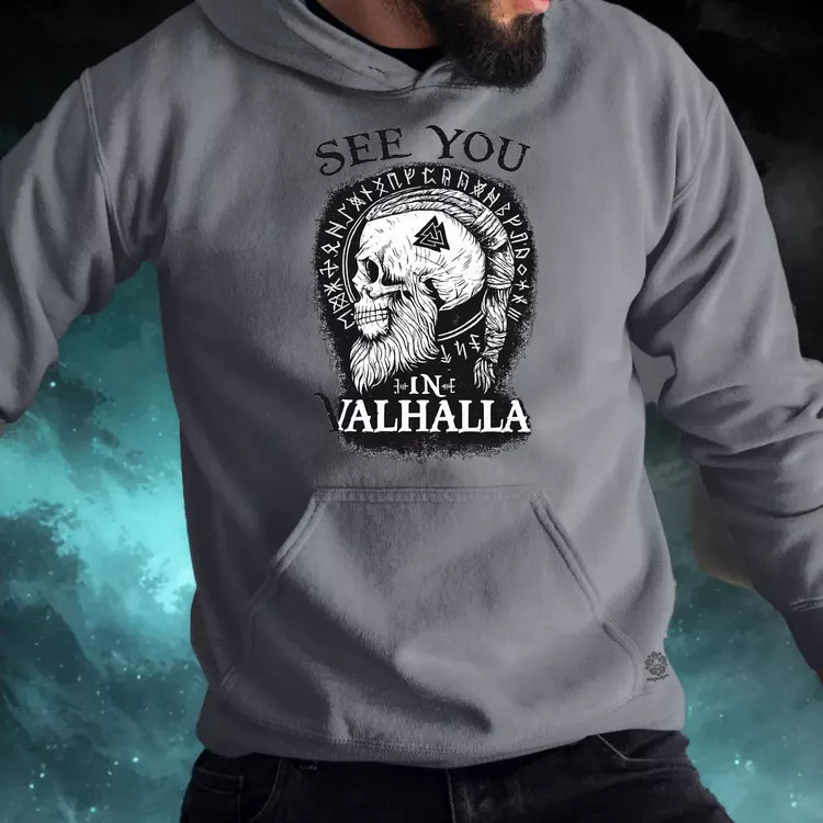 See U in Valhalla férfi pulóver