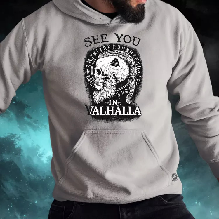 See U in Valhalla férfi pulóver