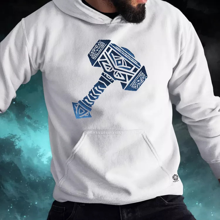 Thor kalapács férfi pulóver