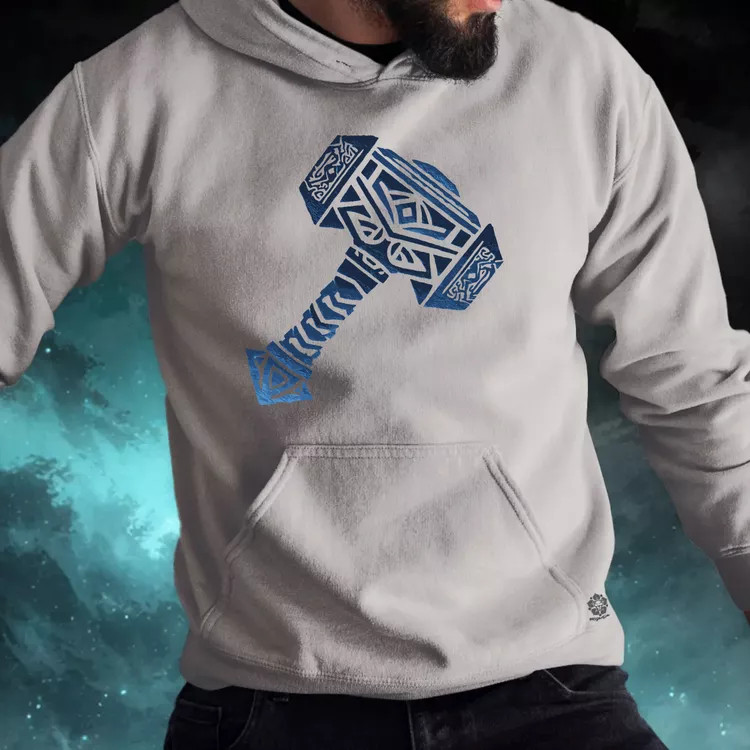 Thor kalapács férfi pulóver