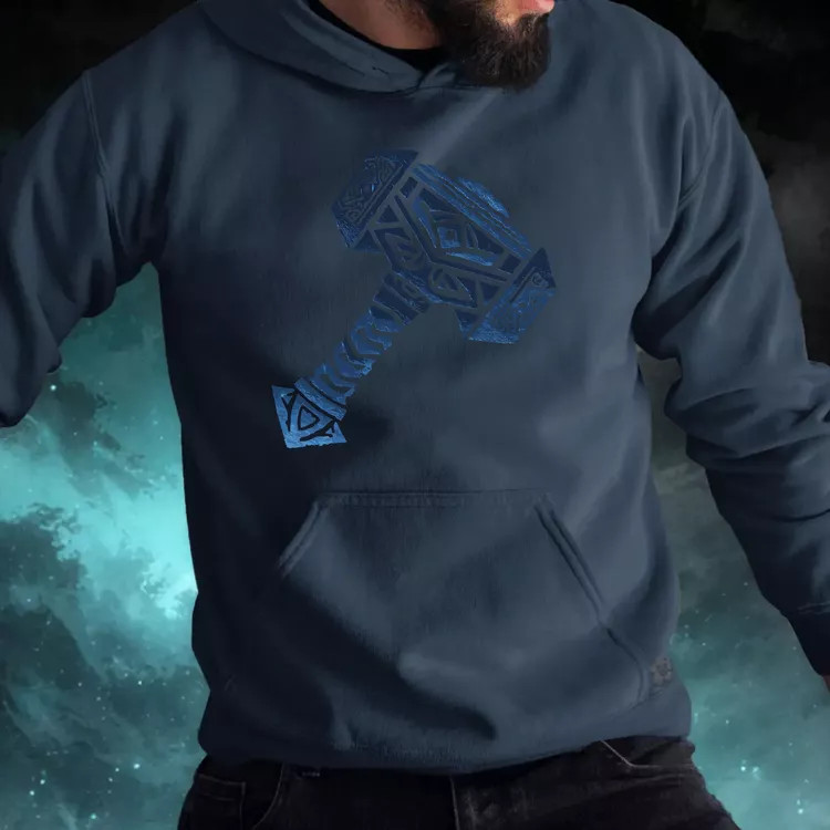 Thor kalapács férfi pulóver