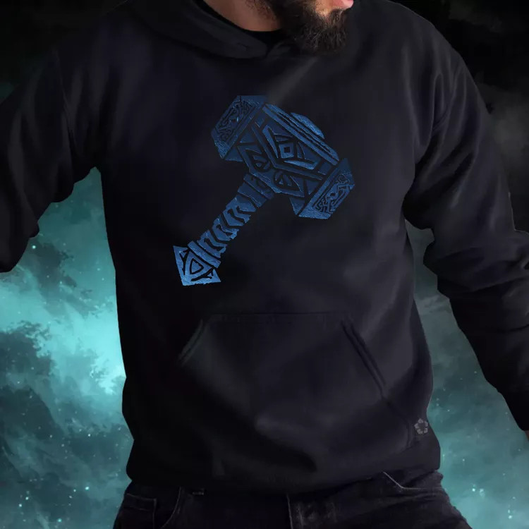 Thor kalapács férfi pulóver