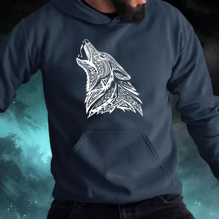 Üvöltő Fenrir férfi pulóver