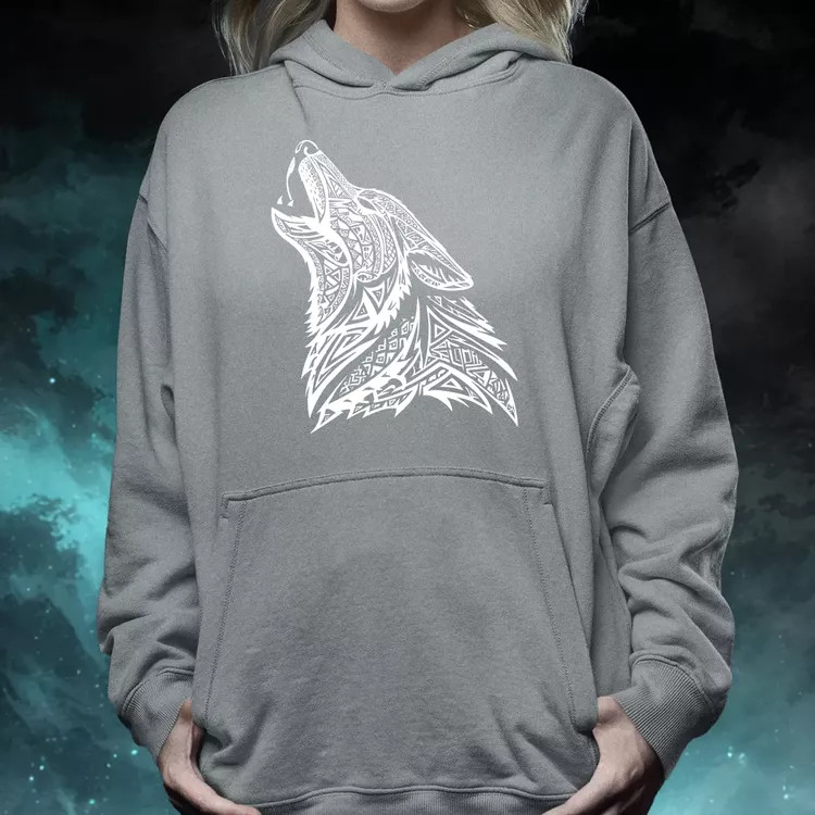 Üvöltő Fenrir női pulóver