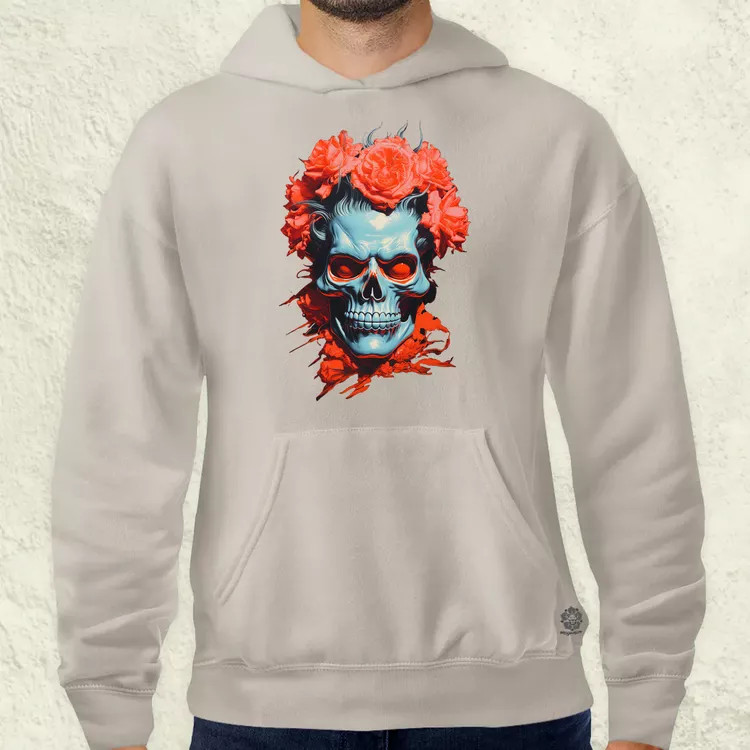 Pop art Hannya maszk v1 férfi pulóver