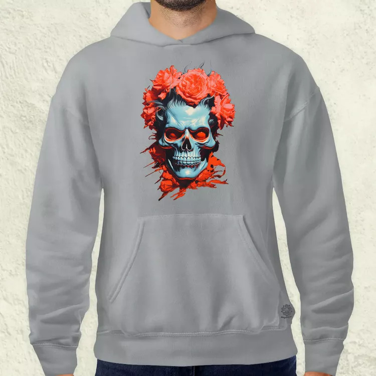 Pop art Hannya maszk v1 férfi pulóver