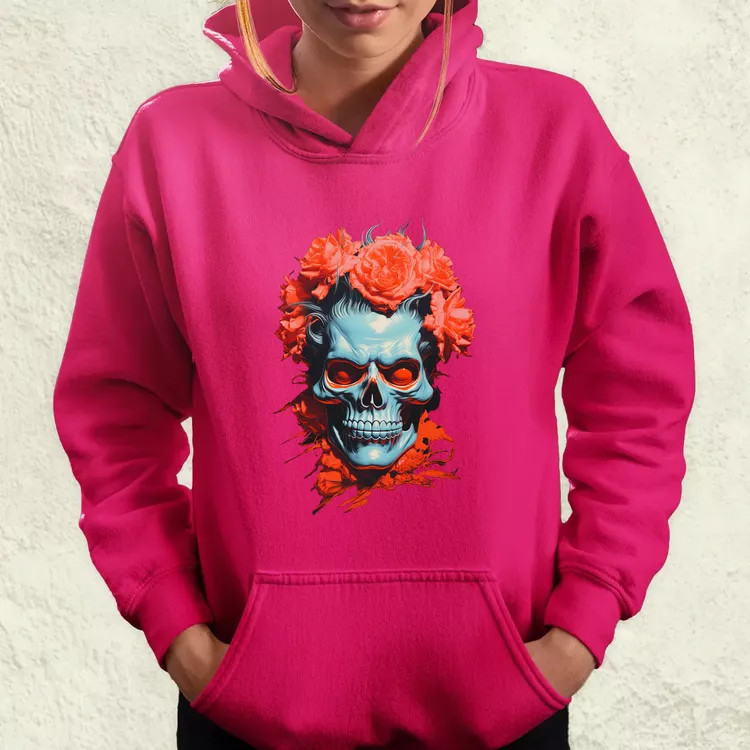 Pop art Hannya maszk v1 női pulóver