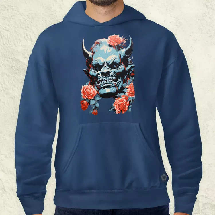 Pop art Hannya maszk v2 férfi pulóver