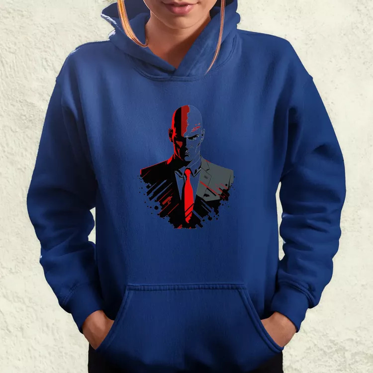 Hitman 47-es ügynök fanart v1 női pulóver