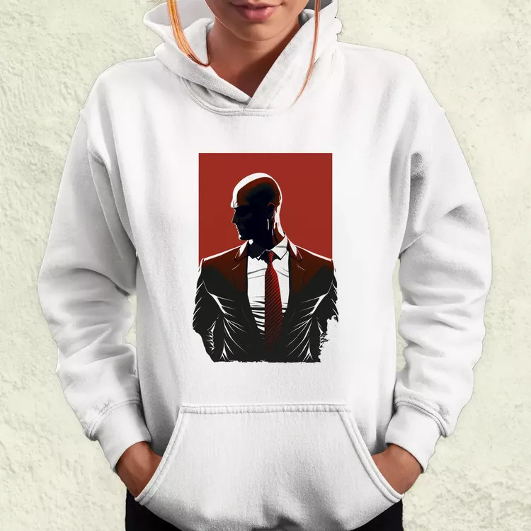 Hitman 47-es ügynök fanart v2 női pulóver
