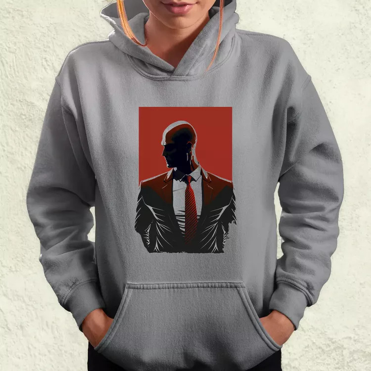Hitman 47-es ügynök fanart v2 női pulóver