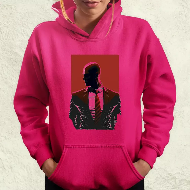 Hitman 47-es ügynök fanart v2 női pulóver