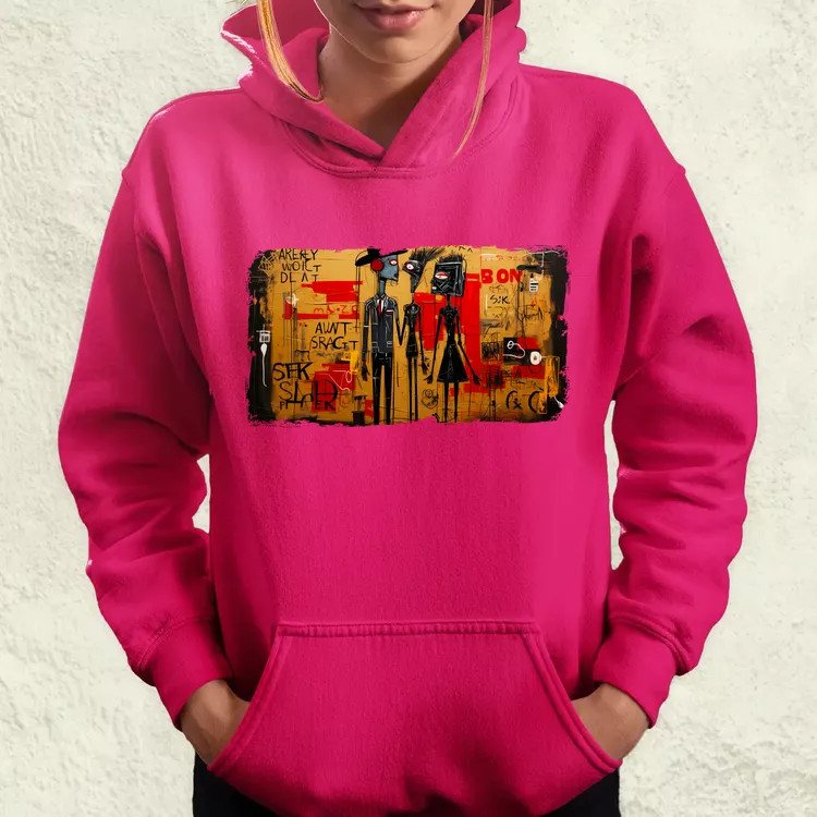 Basquiat Párban v4 női pulóver