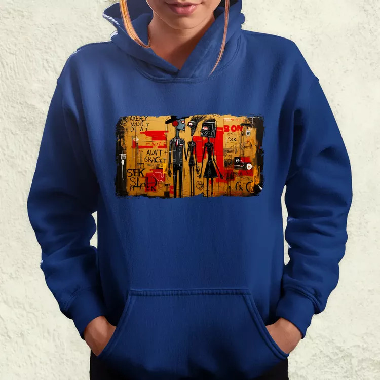 Basquiat Párban v4 női pulóver