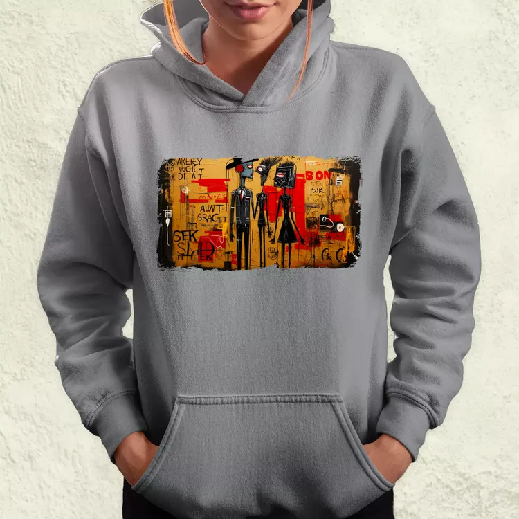 Basquiat Párban v4 női pulóver