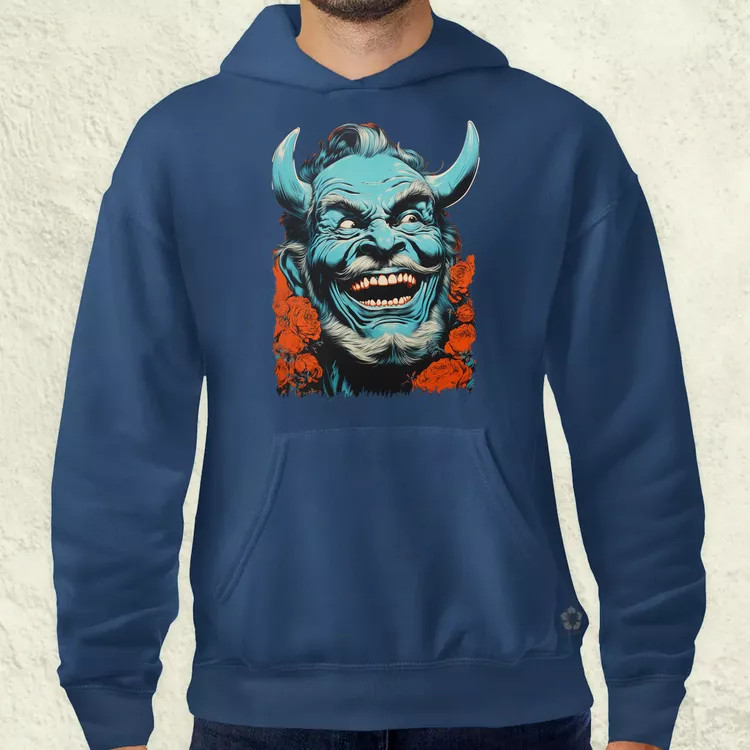 Pop art Hannya maszk v3 férfi pulóver