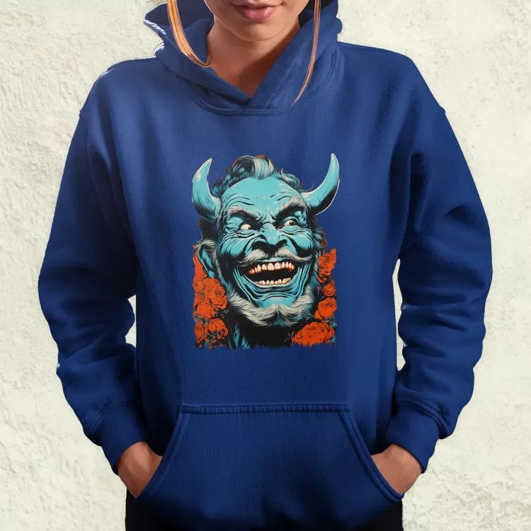 Pop art Hannya maszk v3 női pulóver