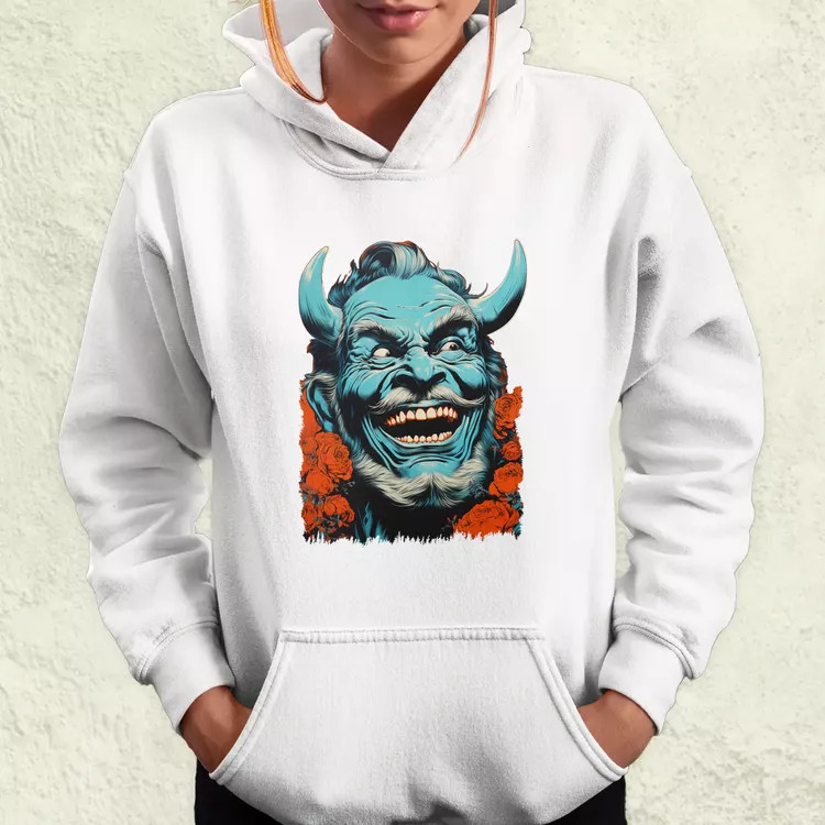 Pop art Hannya maszk v3 női pulóver