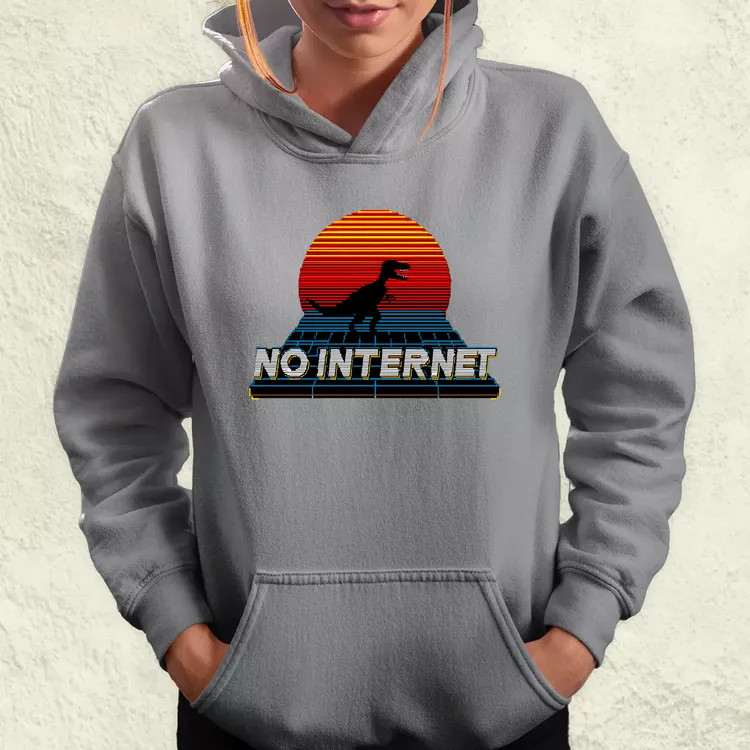 No internet női pulóver