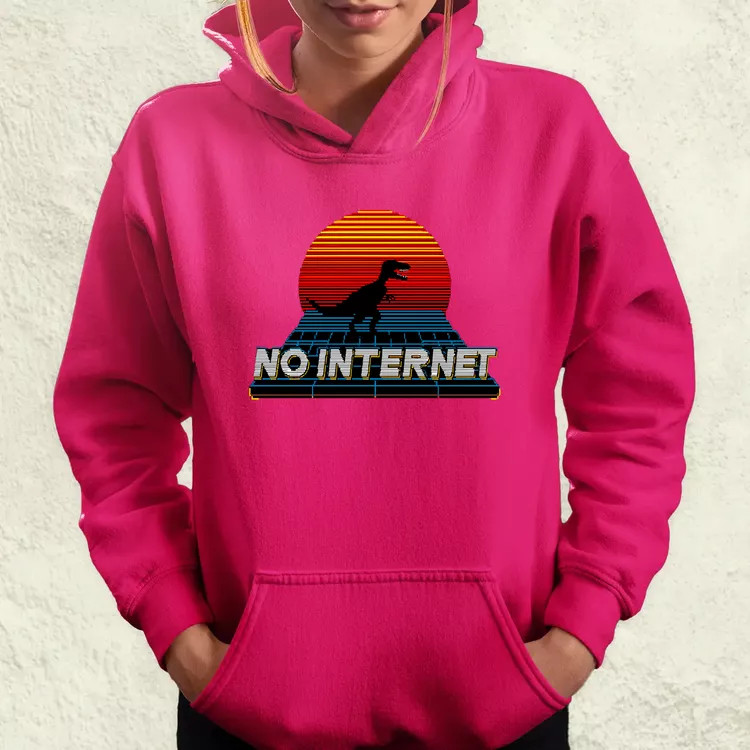 No internet női pulóver