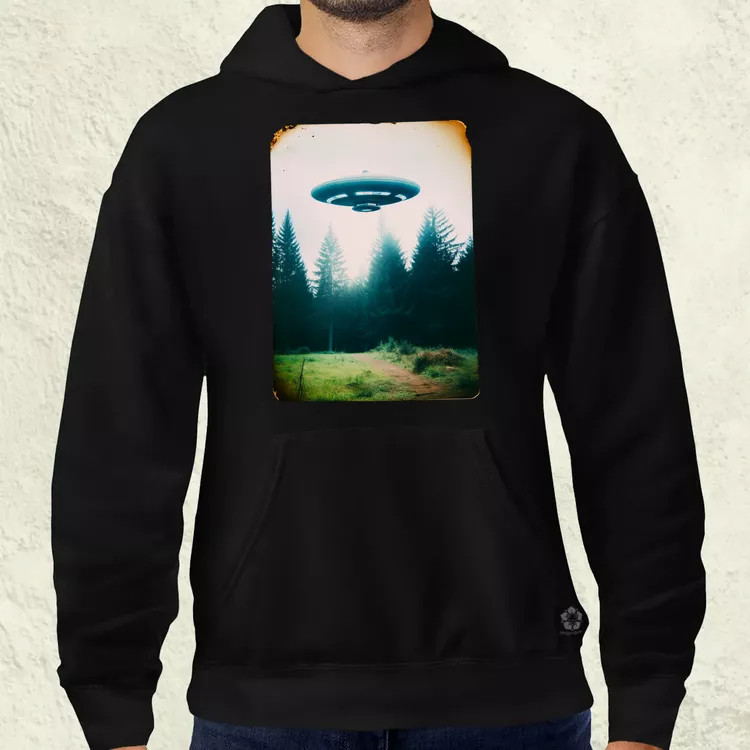 Ritka polaroid kép UFO-ról v1 férfi pulóver