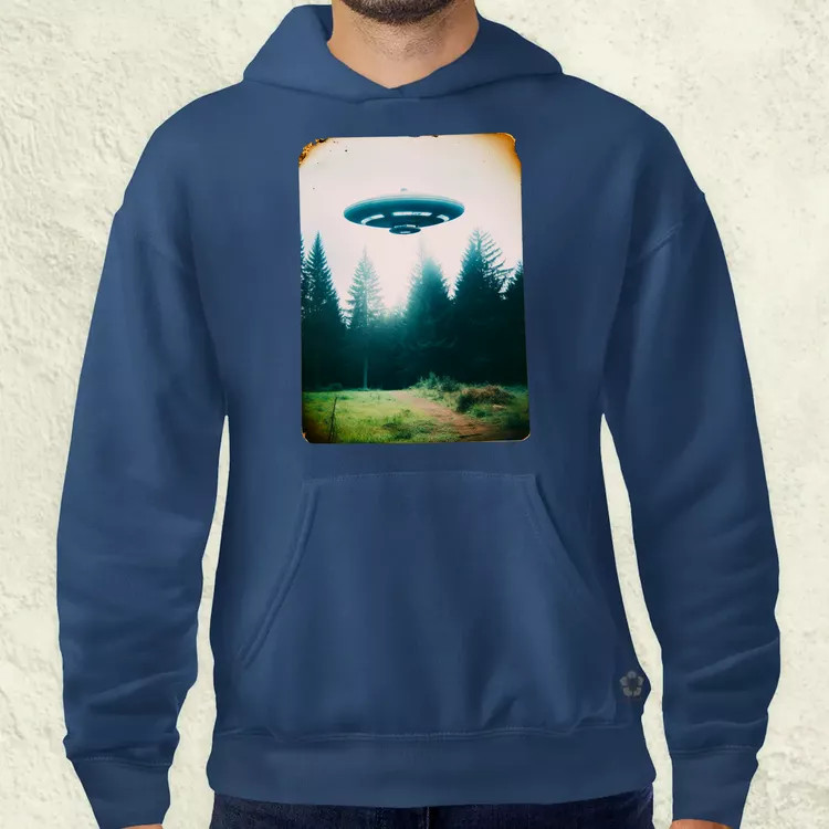 Ritka polaroid kép UFO-ról v1 férfi pulóver