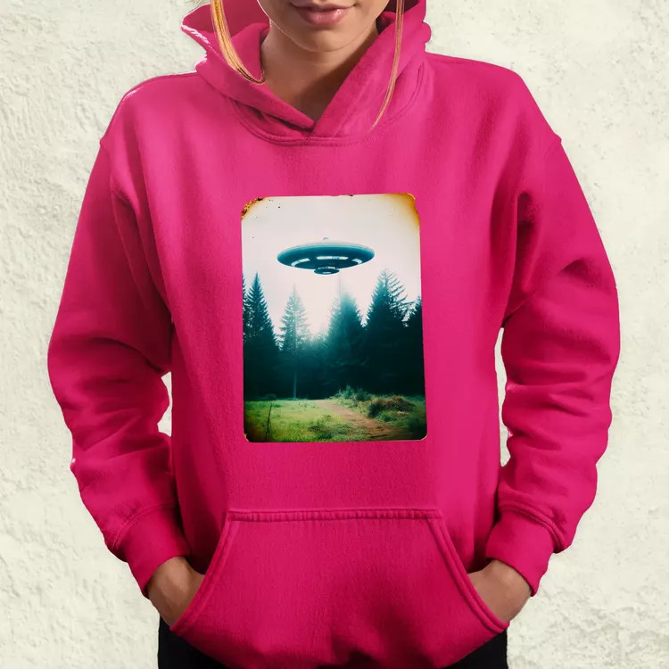 Ritka polaroid kép UFO-ról v1 női pulóver