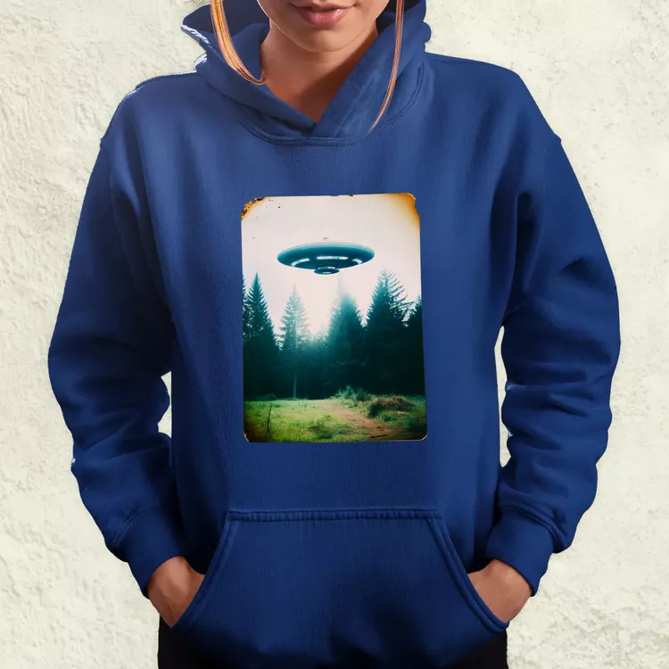 Ritka polaroid kép UFO-ról v1 női pulóver