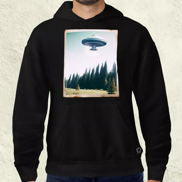 Ritka polaroid kép UFO-ról v2 férfi pulóver