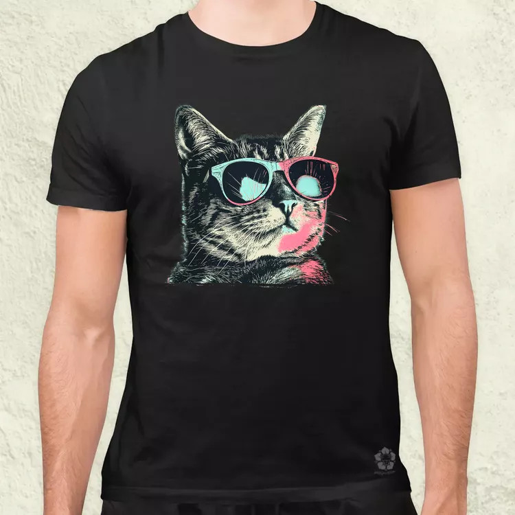 Barokk punk cica v2 férfi póló