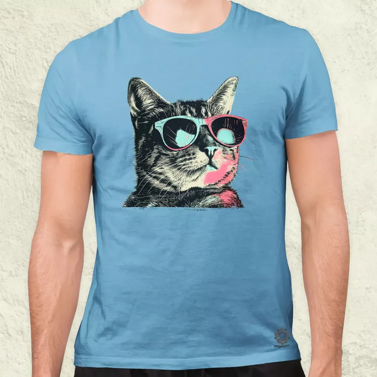 Barokk punk cica v2 férfi póló