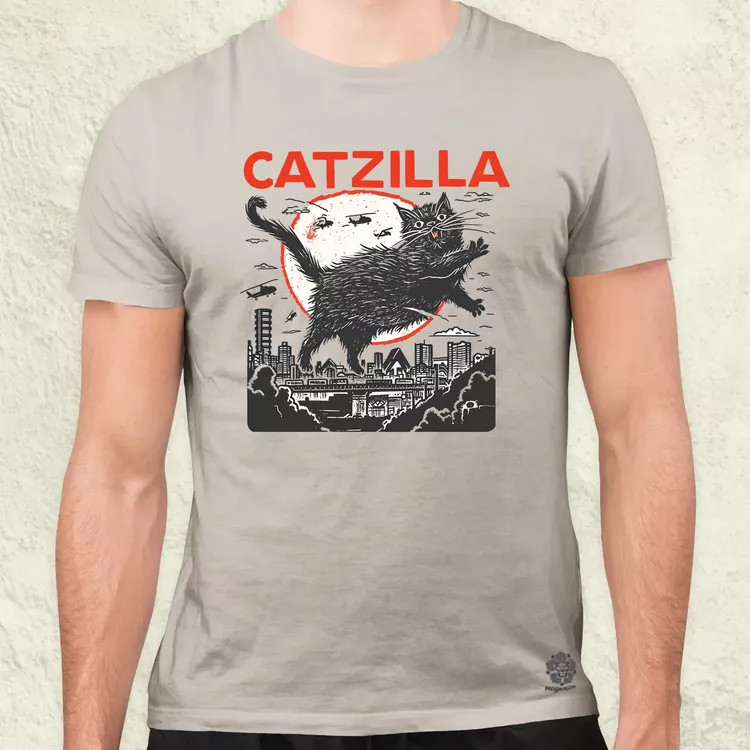 Catzilla v1 férfi póló