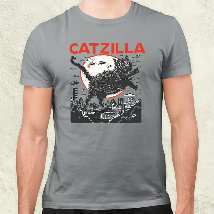 Catzilla v1 férfi póló