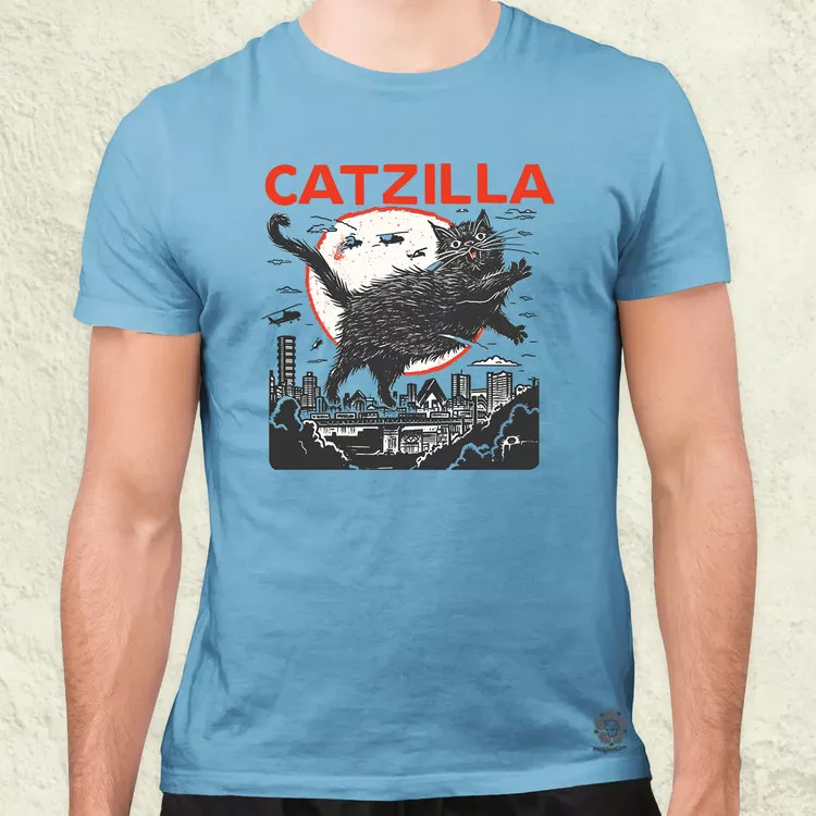Catzilla v1 férfi póló