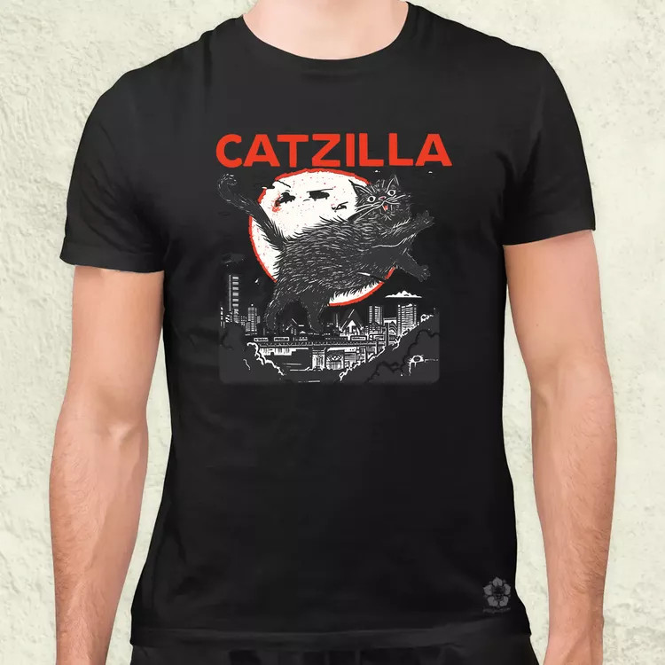 Catzilla v1 férfi póló