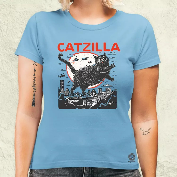 Catzilla v1 női póló