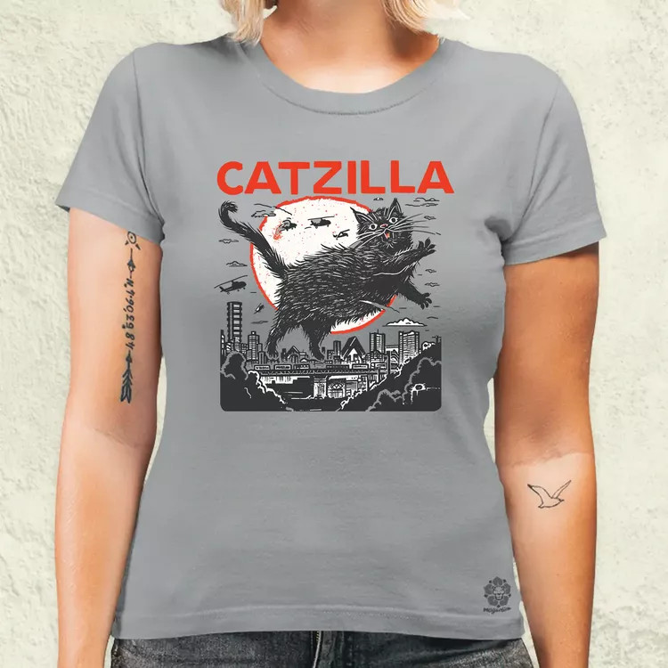 Catzilla v1 női póló