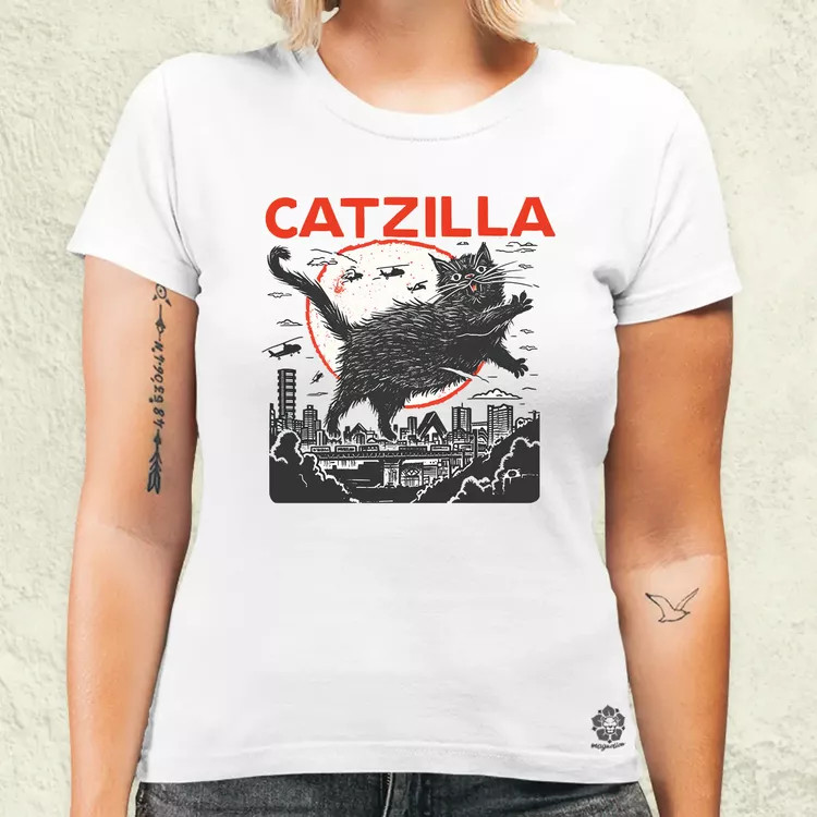 Catzilla v1 női póló