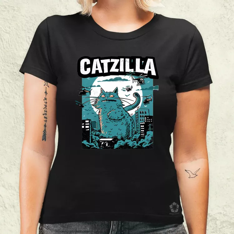 Catzilla v10 női póló