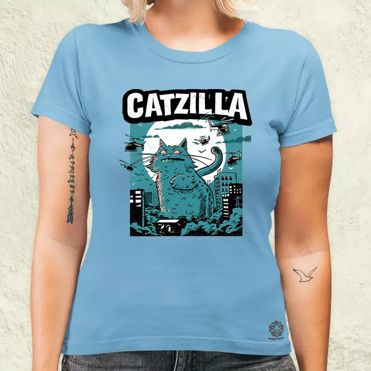 Catzilla v10 női póló
