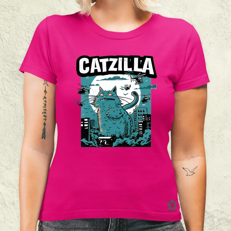 Catzilla v10 női póló