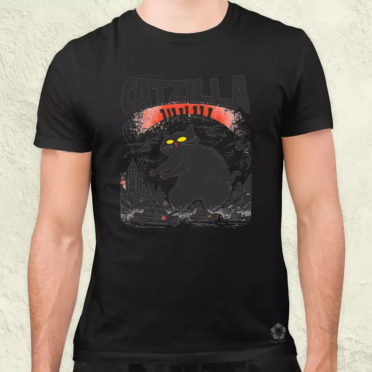 Catzilla v2 férfi póló