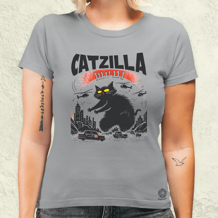 Catzilla v2 női póló