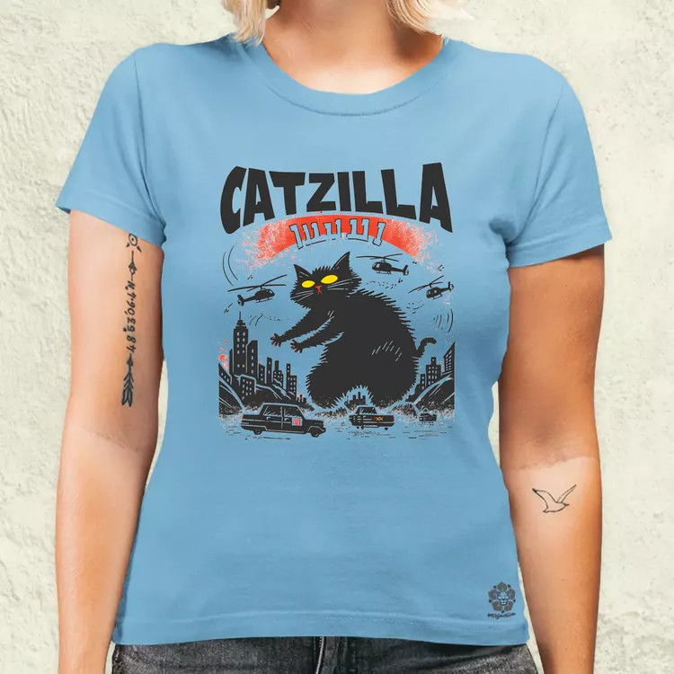 Catzilla v2 női póló