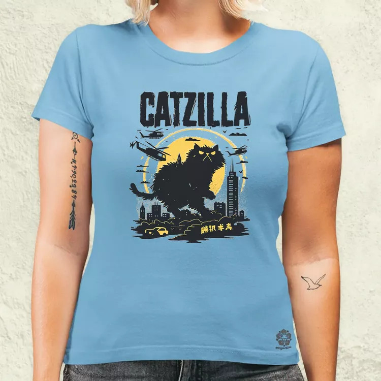Catzilla v3 női póló
