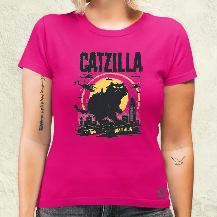 Catzilla v3 női póló