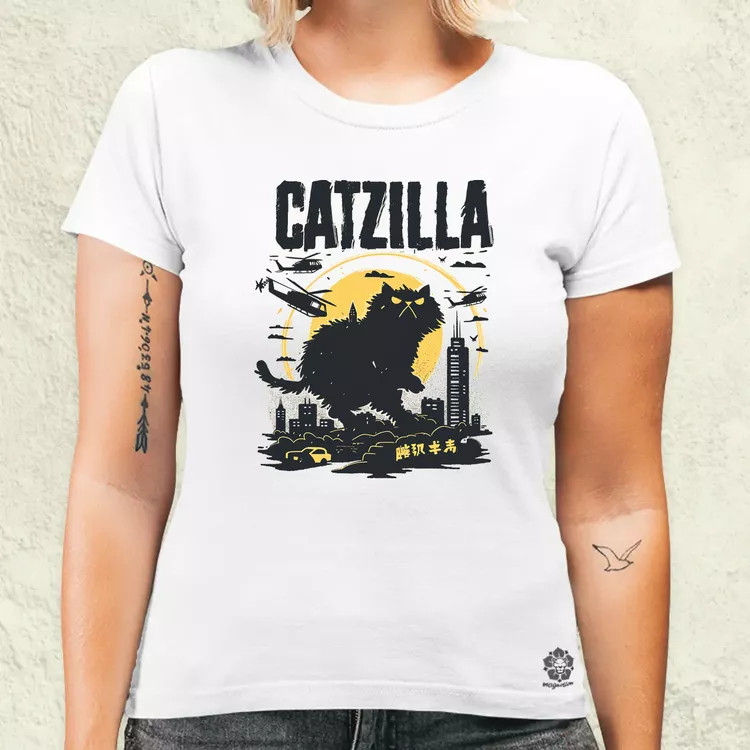 Catzilla v3 női póló