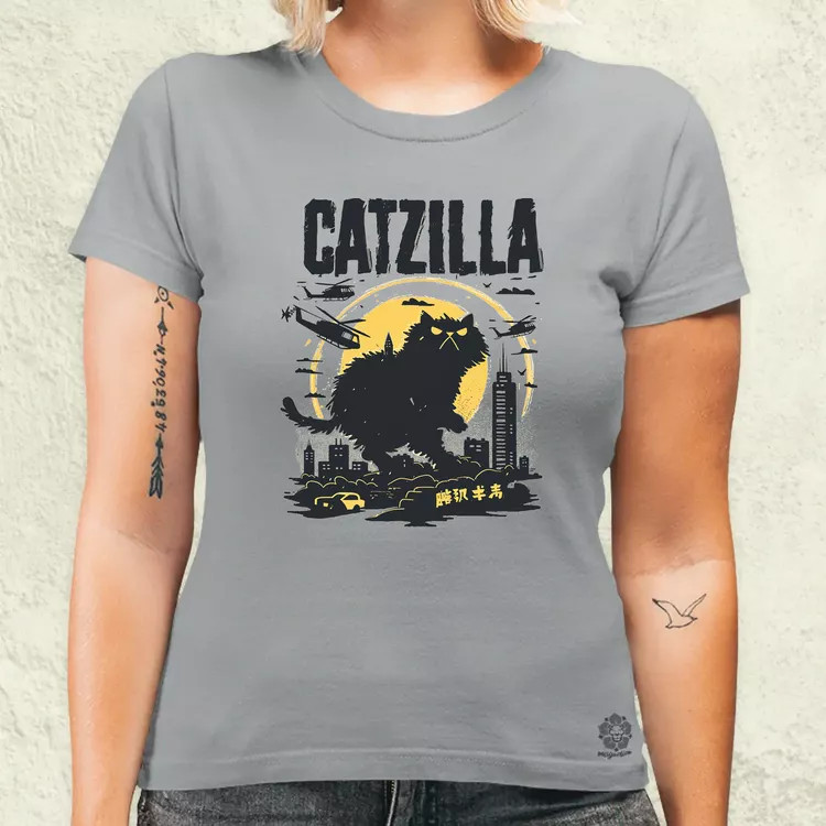 Catzilla v3 női póló