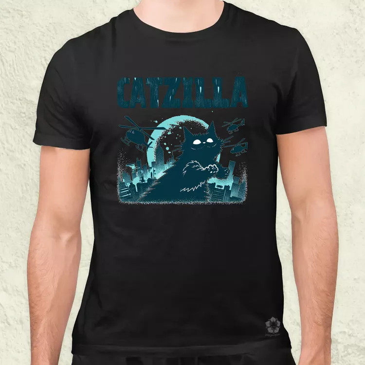 Catzilla v4 férfi póló