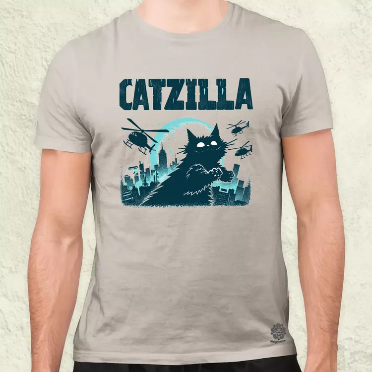 Catzilla v4 férfi póló